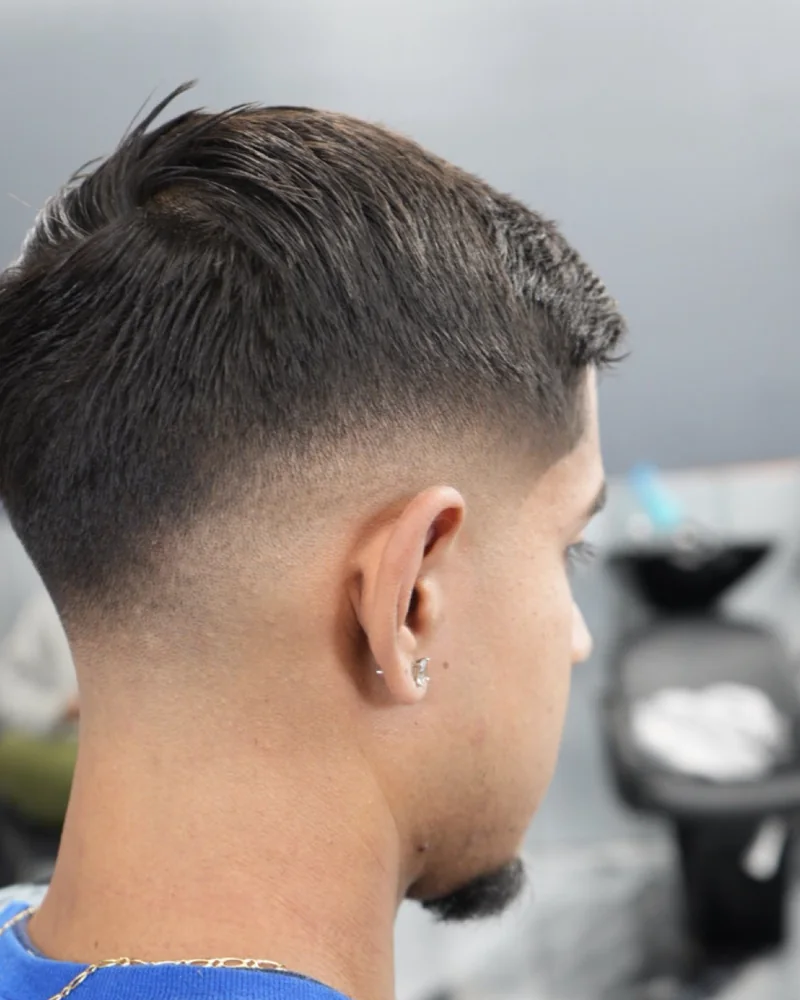 A low fade by Angel at The Hause of Fades in Fort Myers