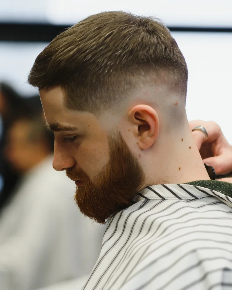 A skin fade at The Hause of Fades in Fort Myers