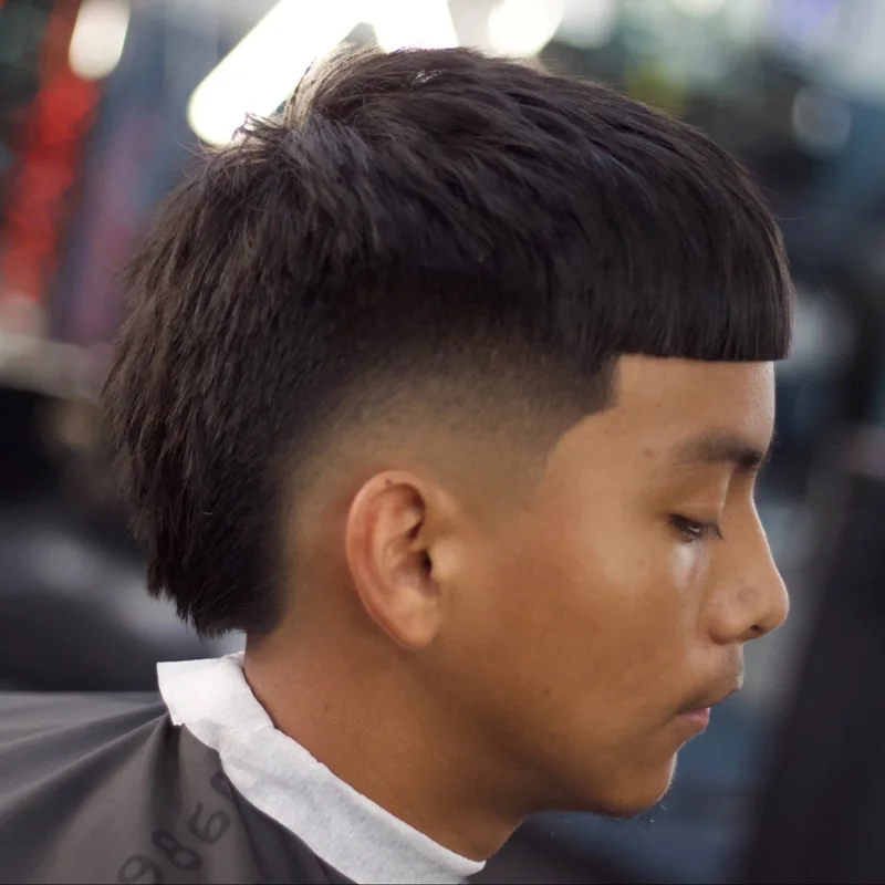 Fringe fade by Angel at The Hause of Fades in Fort Myers